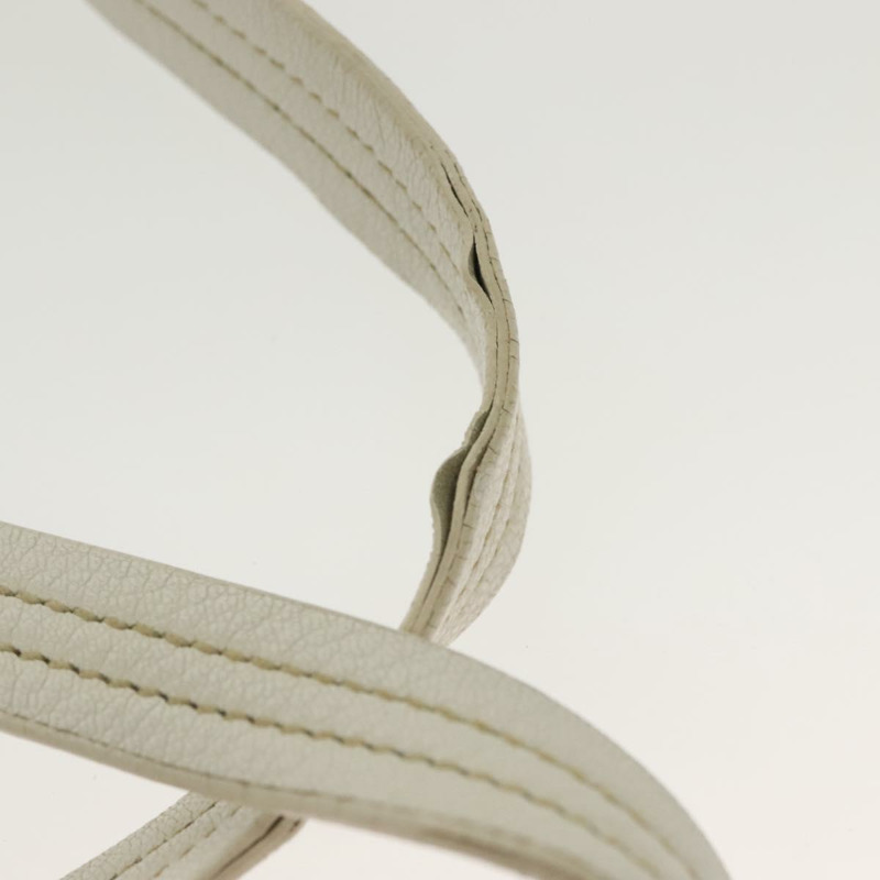 【日本直送】PRADA帆布手提包 米色 銀色 正品 135047-8