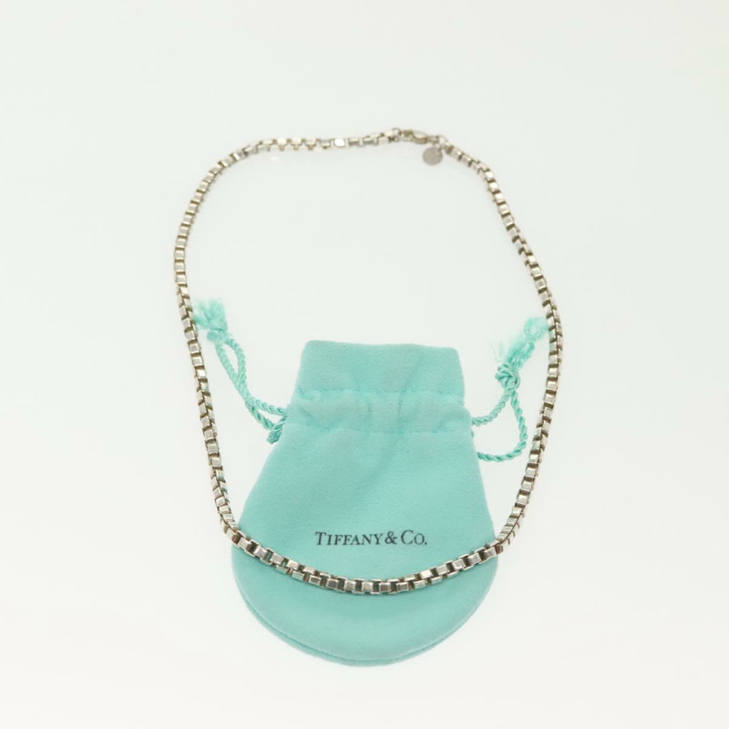 【日本直送】蒂芬妮 (TIFFANY&Co.) 威尼斯鏈項鍊 925銀 正品 am8921-13