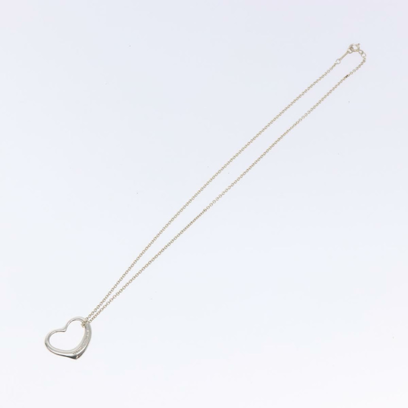 【日本直送】蒂芬妮 (TIFFANY&Co.) 鏤空心形項鍊 925 純銀 正品 am8916-7