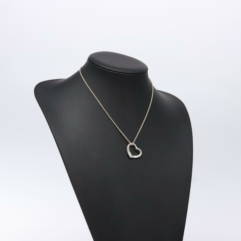 【日本直送】蒂芬妮 (TIFFANY&Co.) 鏤空心形項鍊 925 純銀 正品 am8916-12