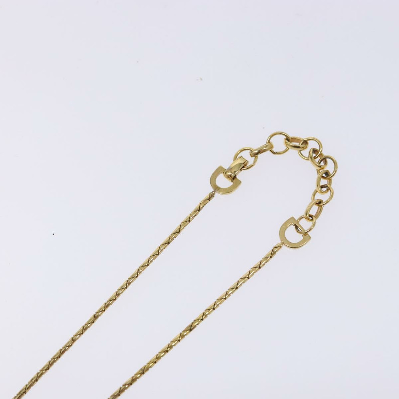 【日本直送】Christian Dior 項鍊 金屬 金 Auth am8925-5