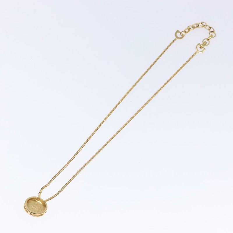 【日本直送】Christian Dior 項鍊 金屬 金 Auth am8925-6