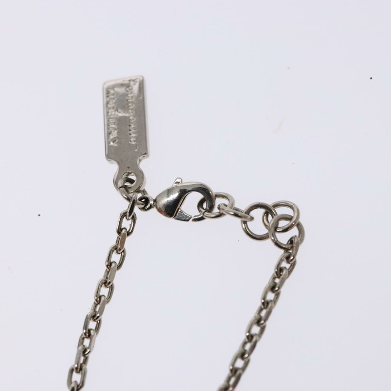 【日本直送】Salvatore Ferragamo Gancini 手鐲 金屬 銀色 Auth am8980-5