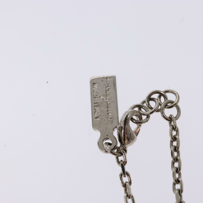 【日本直送】Salvatore Ferragamo Gancini 手鐲 金屬 銀色 Auth am8980-6