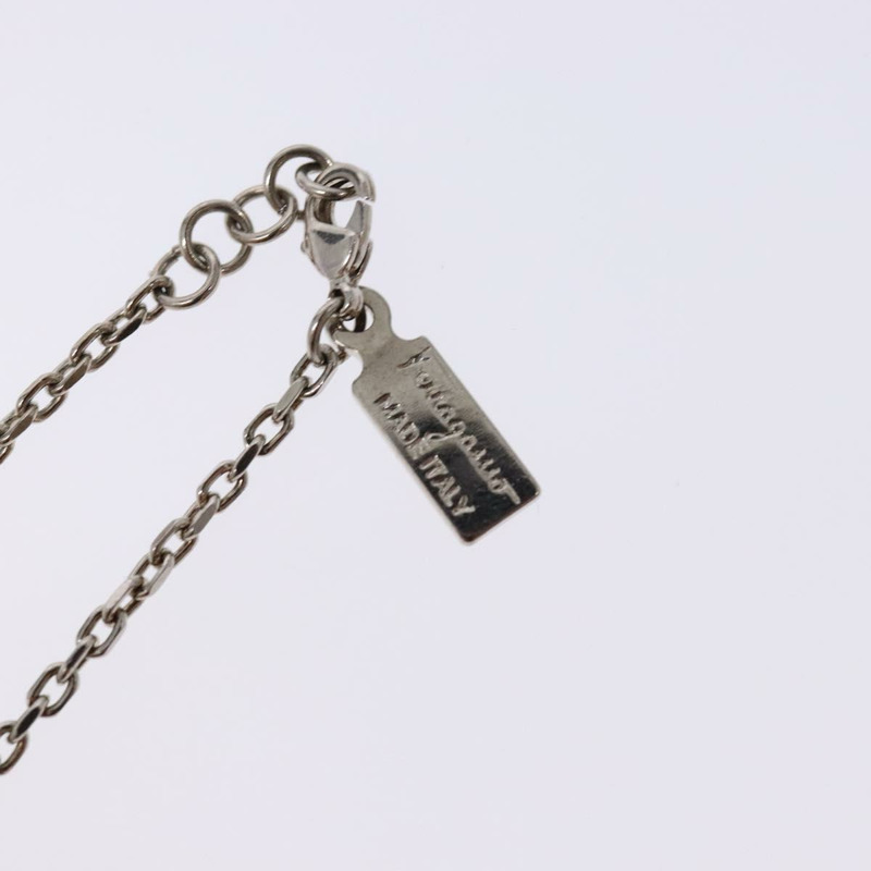 【日本直送】Salvatore Ferragamo Gancini 手鐲 金屬 銀色 Auth am8980-11