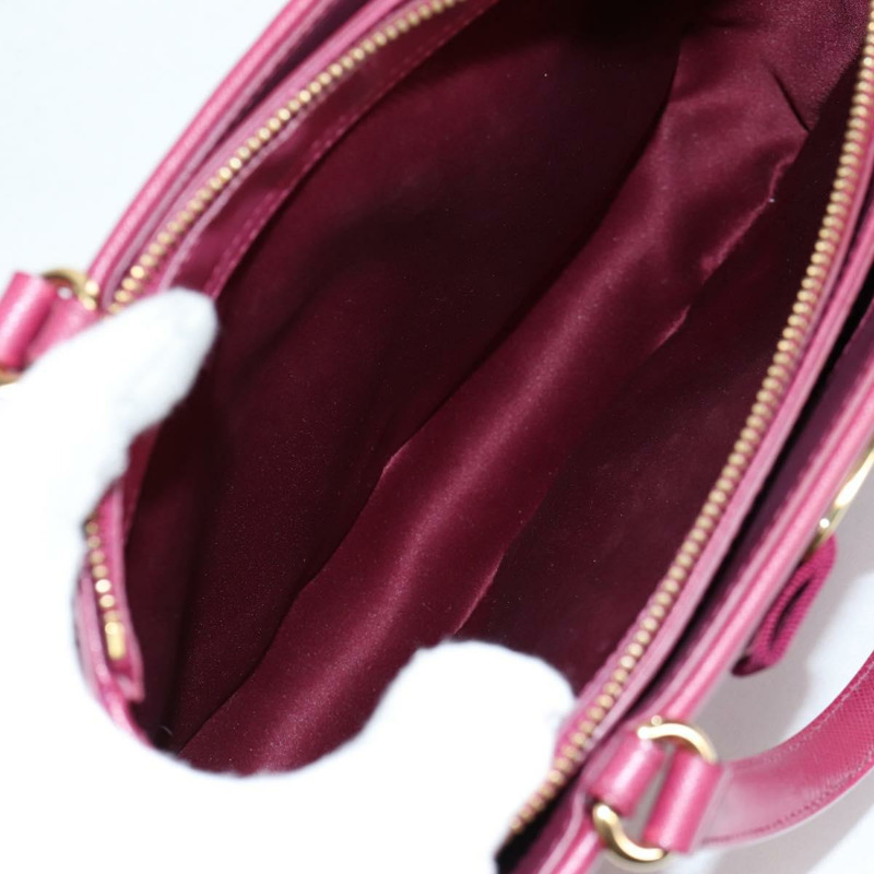 【日本直送】Salvatore Ferragamo Vala 手提包 皮革 2way 紫金色 Auth am8981V-10