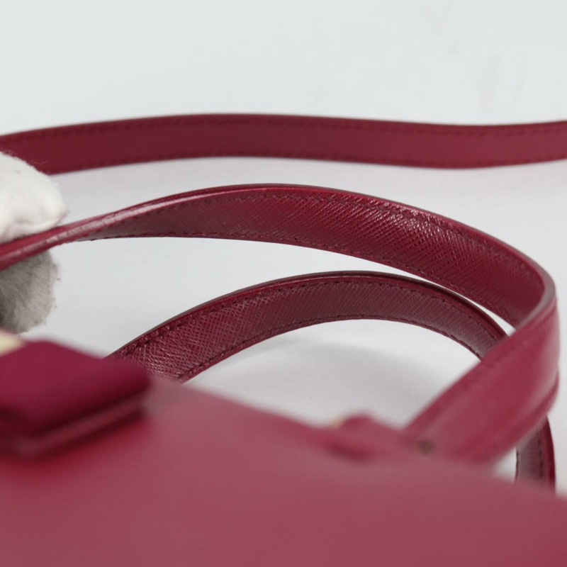 【日本直送】Salvatore Ferragamo Vala 手提包 皮革 2way 紫金色 Auth am8981V-13