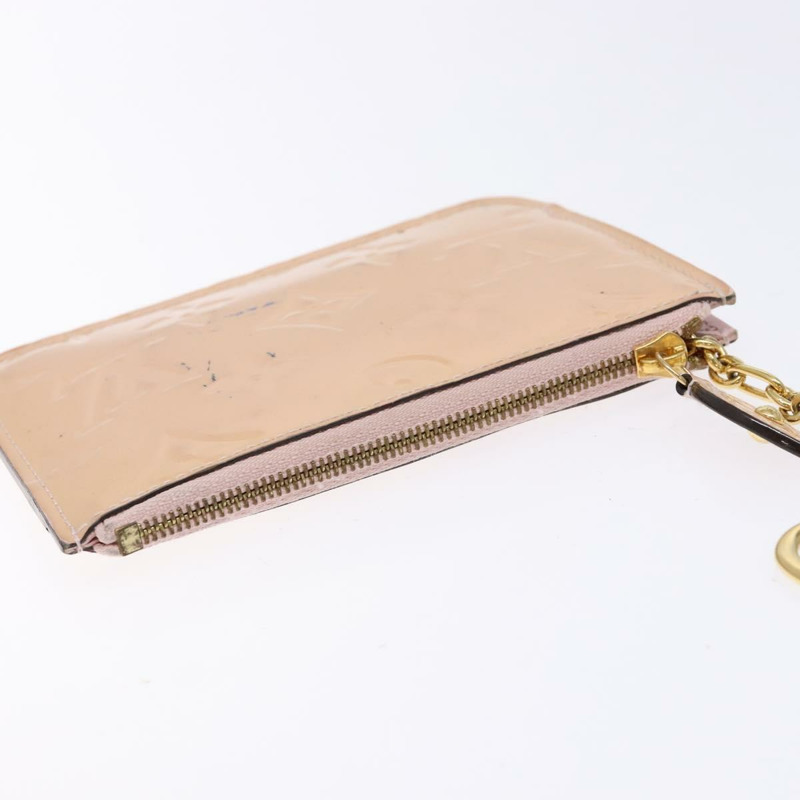 【日本直送】路易威登 Vernis Pochette Cles 近乎完好硬幣玫瑰 Valerine M61286 LV 正品 127985-4