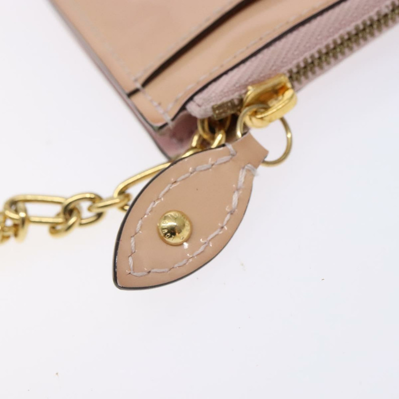 【日本直送】路易威登 Vernis Pochette Cles 近乎完好硬幣玫瑰 Valerine M61286 LV 正品 127985-8