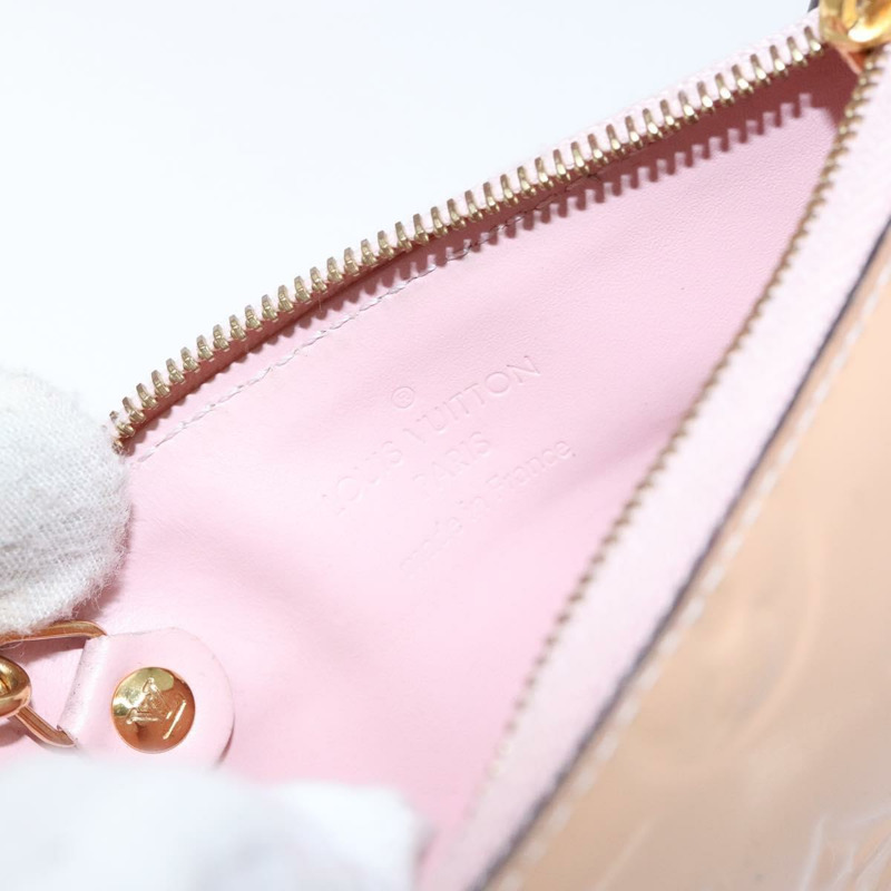 【日本直送】路易威登 Vernis Pochette Cles 近乎完好硬幣玫瑰 Valerine M61286 LV 正品 127985-16