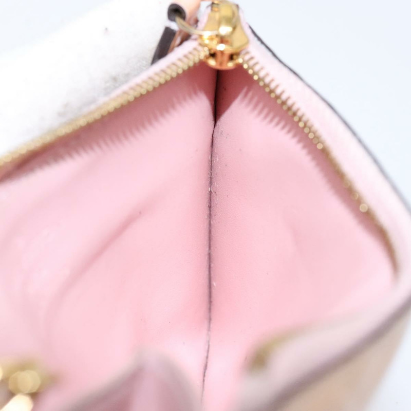 【日本直送】路易威登 Vernis Pochette Cles 近乎完好硬幣玫瑰 Valerine M61286 LV 正品 127985-17