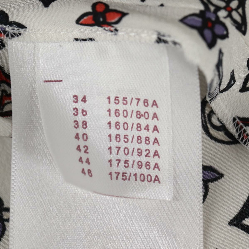 【日本直送】路易威登白色真絲襯衫，LV正品，貨號137476M-12