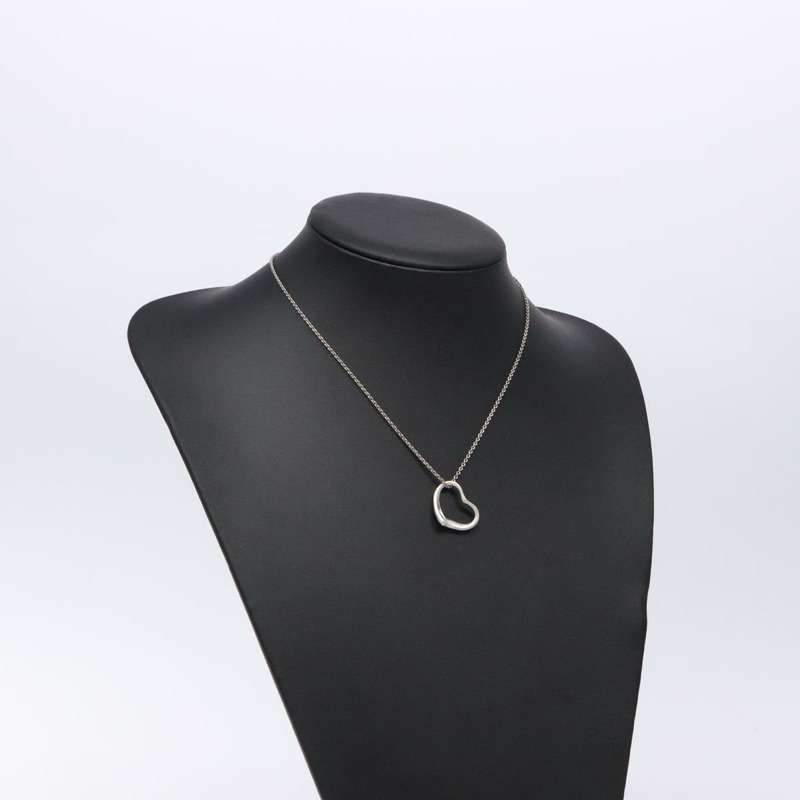 【日本直送】蒂芬妮 (TIFFANY&Co.) 鏤空心形項鍊 925銀 正品 140822-14