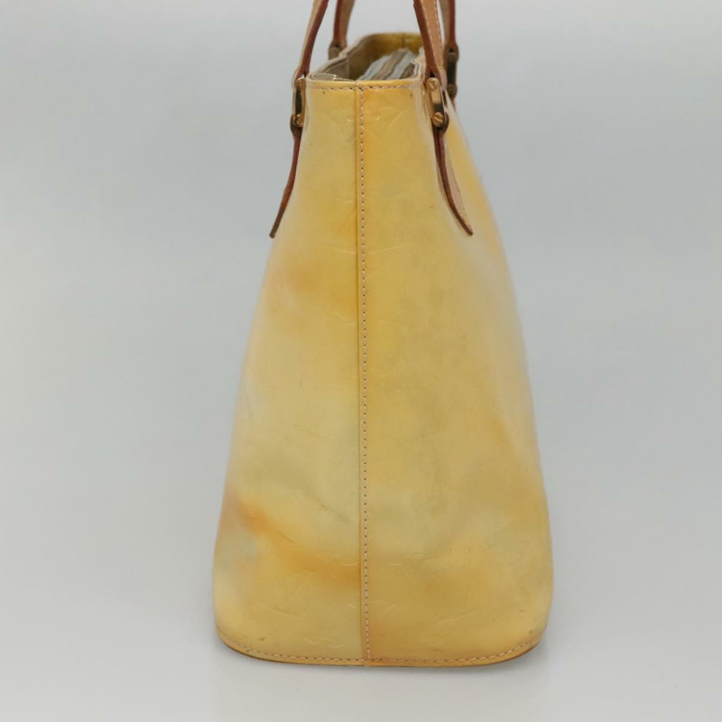 【日本直送】路易威登 Monogram Vernis Houston 手提包 灰色 M91053 LV 正品 BA5516-2