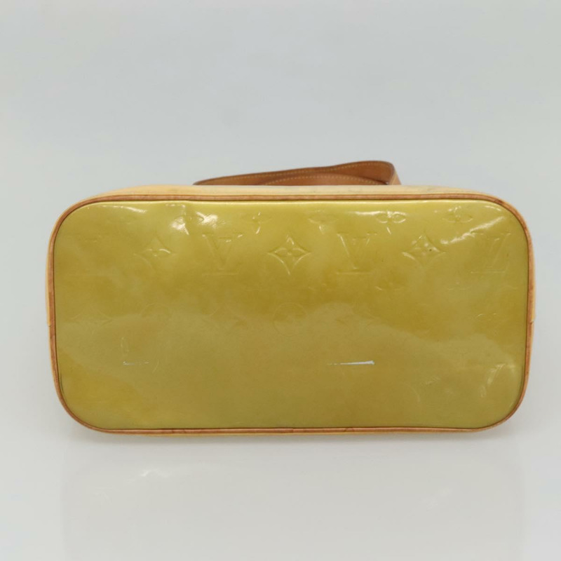 【日本直送】路易威登 Monogram Vernis Houston 手提包 灰色 M91053 LV 正品 BA5516-4