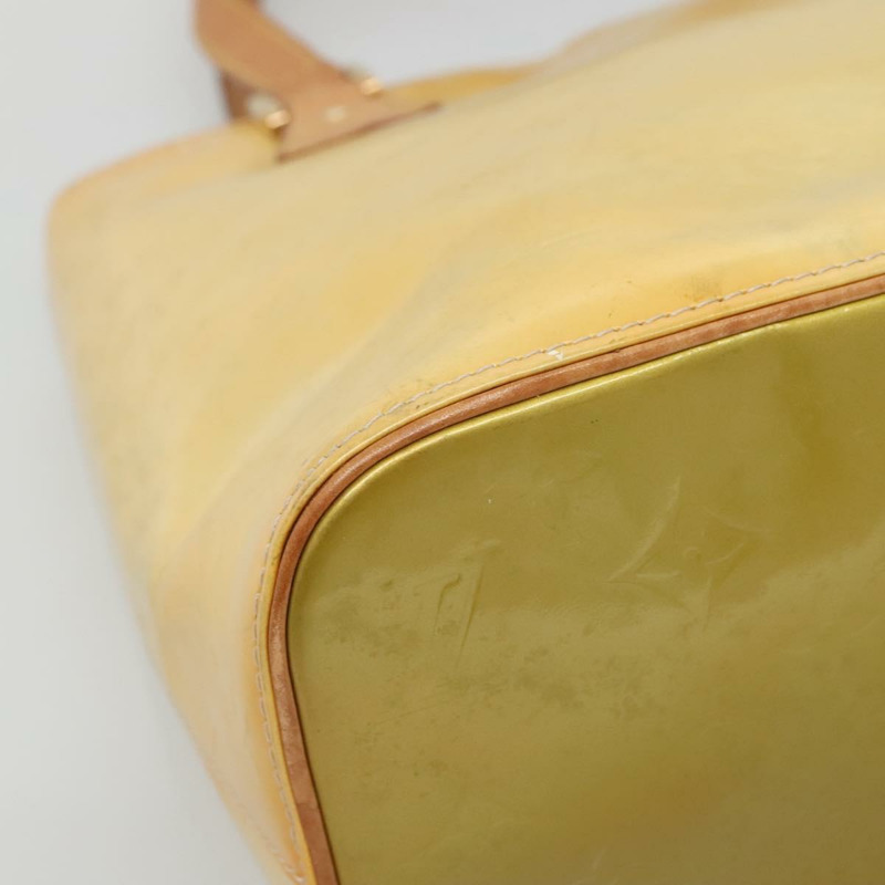 【日本直送】路易威登 Monogram Vernis Houston 手提包 灰色 M91053 LV 正品 BA5516-13