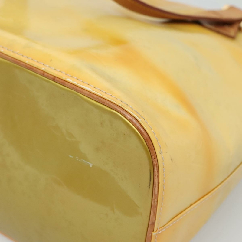 【日本直送】路易威登 Monogram Vernis Houston 手提包 灰色 M91053 LV 正品 BA5516-14