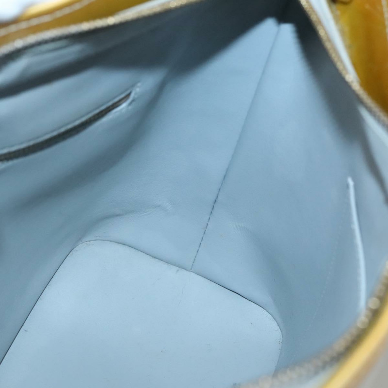 【日本直送】路易威登 Monogram Vernis Houston 手提包 灰色 M91053 LV 正品 BA5516-18