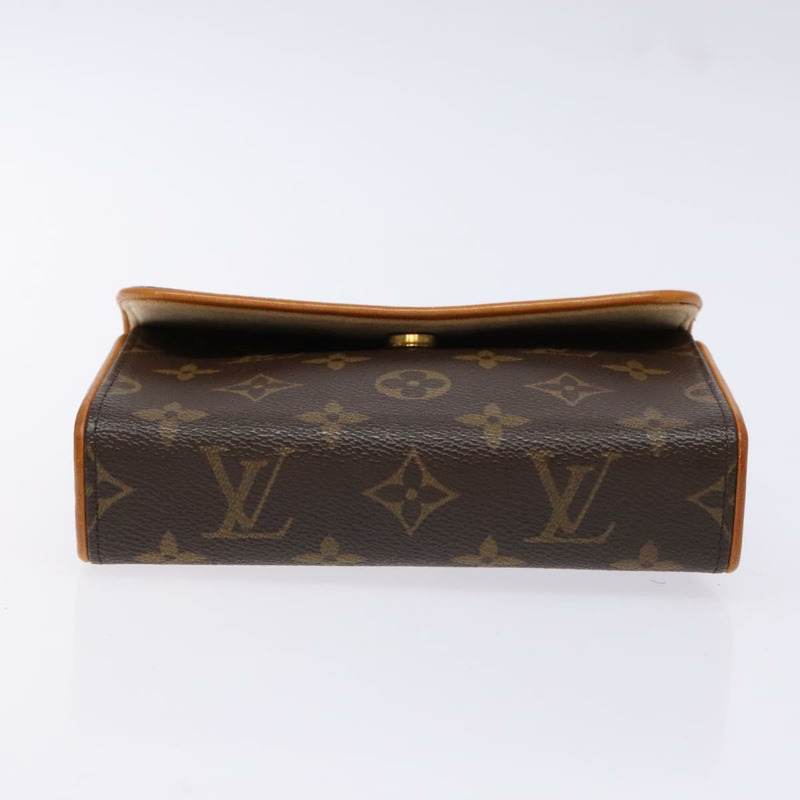 【日本直送】路易威登 Monogram Pochette Florentine 腰包 M51855 LV Auth BA5449-5