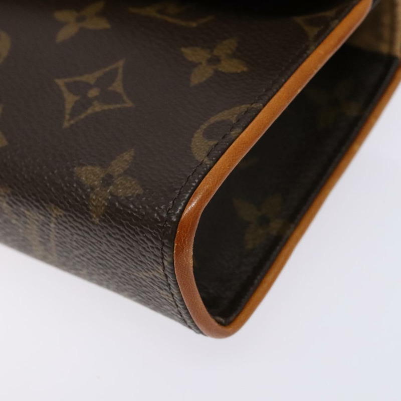 【日本直送】路易威登 Monogram Pochette Florentine 腰包 M51855 LV Auth BA5449-6