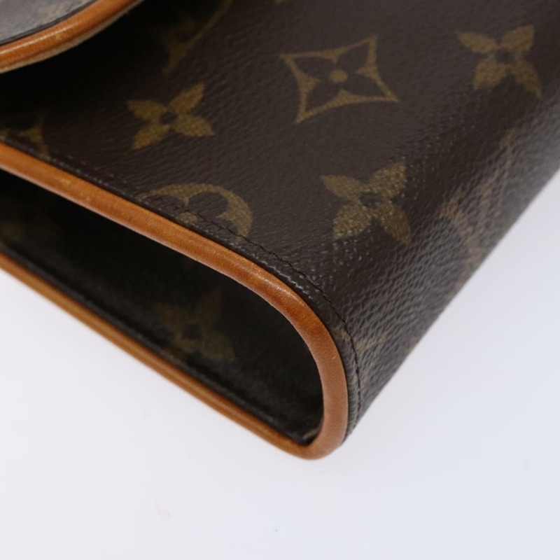 【日本直送】路易威登 Monogram Pochette Florentine 腰包 M51855 LV Auth BA5449-13