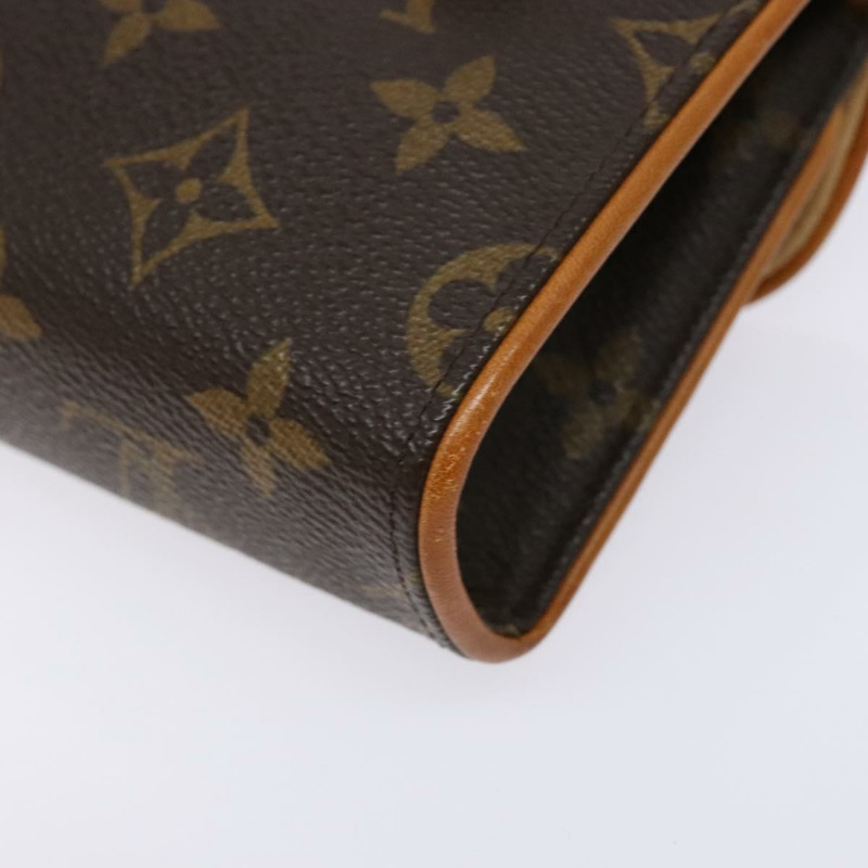 【日本直送】路易威登 Monogram Pochette Florentine 腰包 M51855 LV Auth BA5449-14