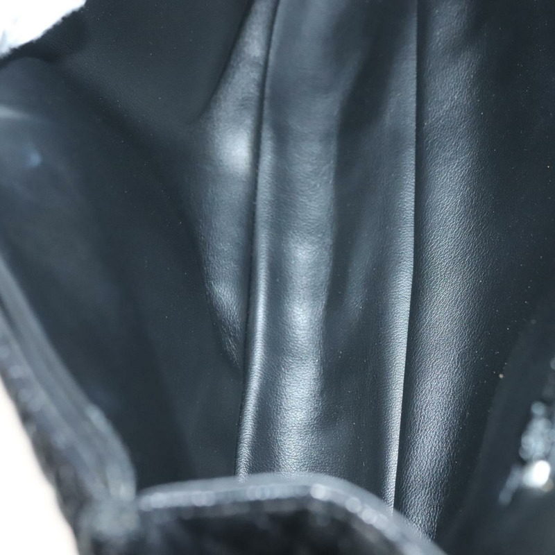 【日本直送】BALLY 絎縫鏈條單肩包 皮革 黑色 金色 正品 BA5433-10