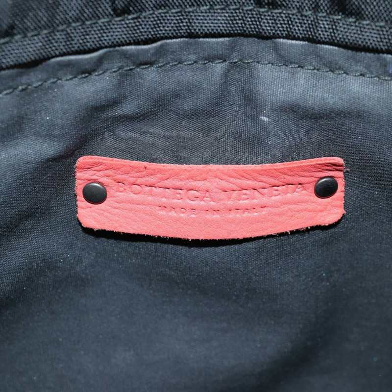 【日本直送】BOTTEGA VENETA 尼龍手提包 黑色 紅色 正品 140820V-16