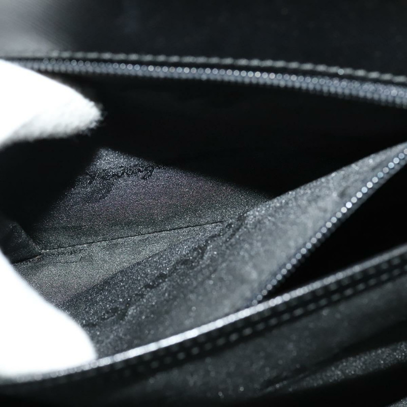 【日本直送】Salvatore Ferragamo Gancini 手提包 皮革 兩用 黑色 金色 正品 BA5503-23