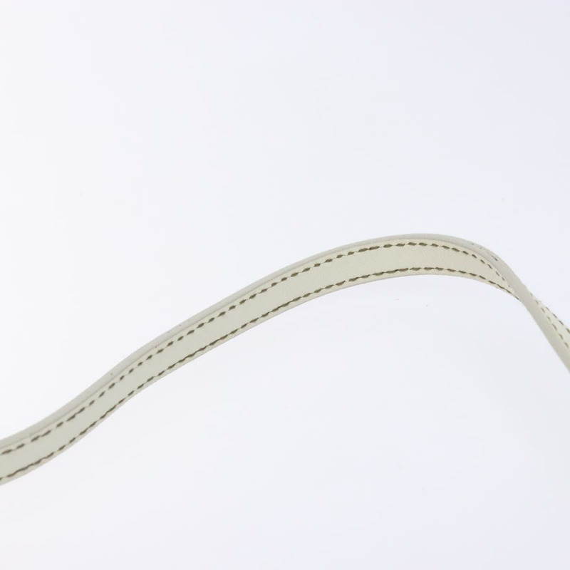 【日本直送】Salvatore Ferragamo 配件包 PVC 米色 銀色 正品 BA5509-7