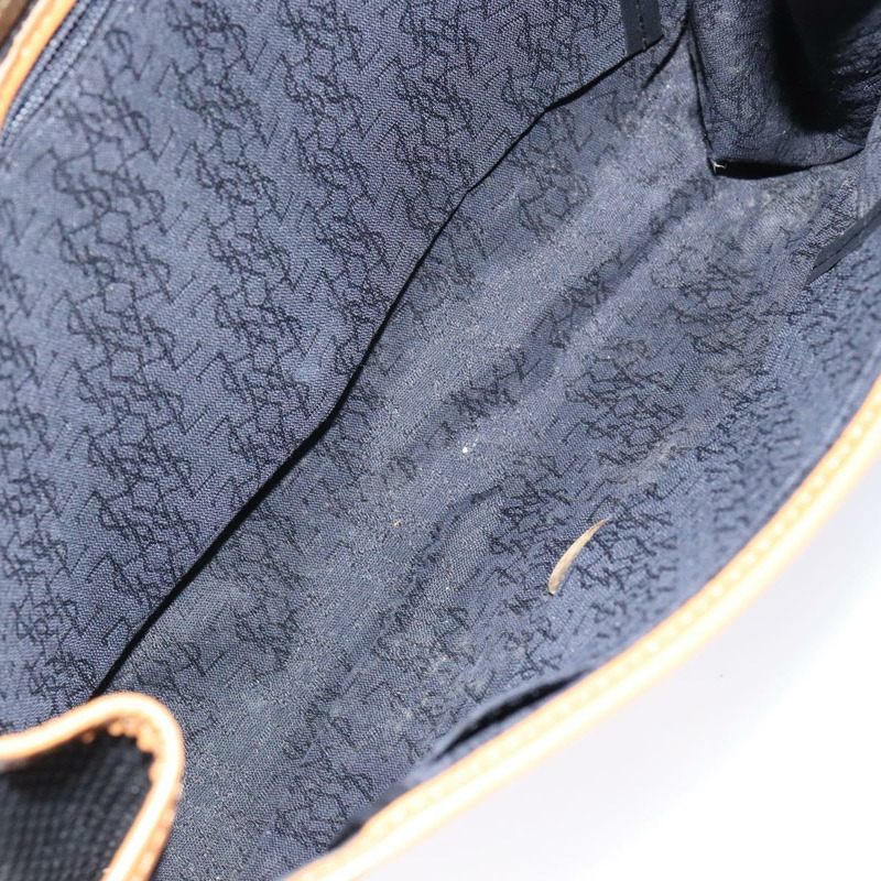 【日本直送】SAINT LAURENT 單肩包 PVC 皮革 棕色 金色 正品 BA5492-10