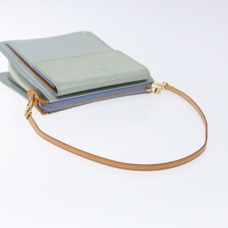 【日本直送】路易威登 Monogram Vernis 座右銘手拿包 Lavande M91224 LV 正品 BA5520-6