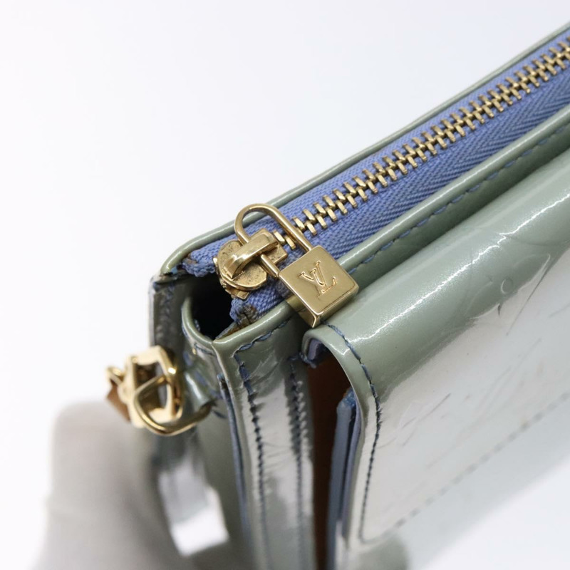 【日本直送】路易威登 Monogram Vernis 座右銘手拿包 Lavande M91224 LV 正品 BA5520-18