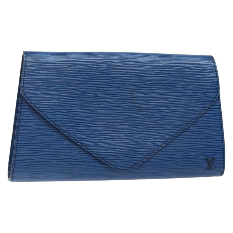 【日本直送】路易威登 Epi Art Deco 手拿包 藍色 M52635 LV 正品 BA5485-0