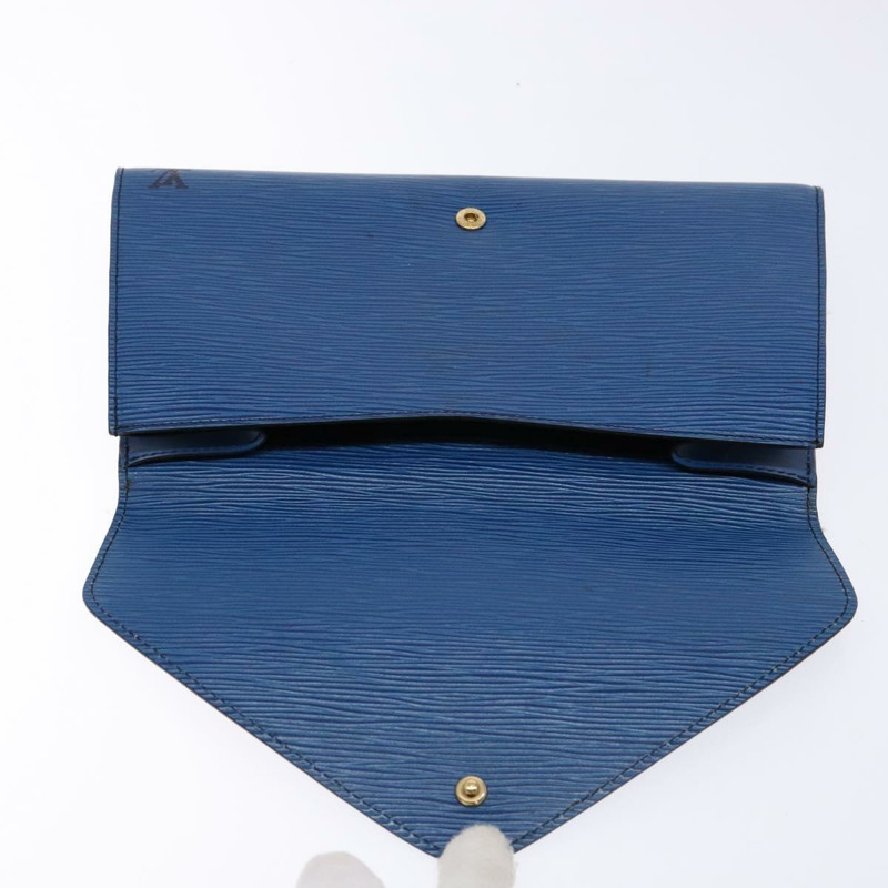 【日本直送】路易威登 Epi Art Deco 手拿包 藍色 M52635 LV 正品 BA5485-7
