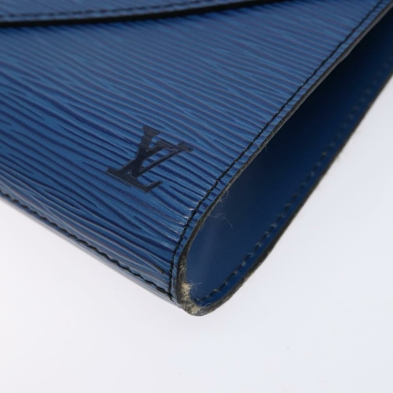 【日本直送】路易威登 Epi Art Deco 手拿包 藍色 M52635 LV 正品 BA5485-13