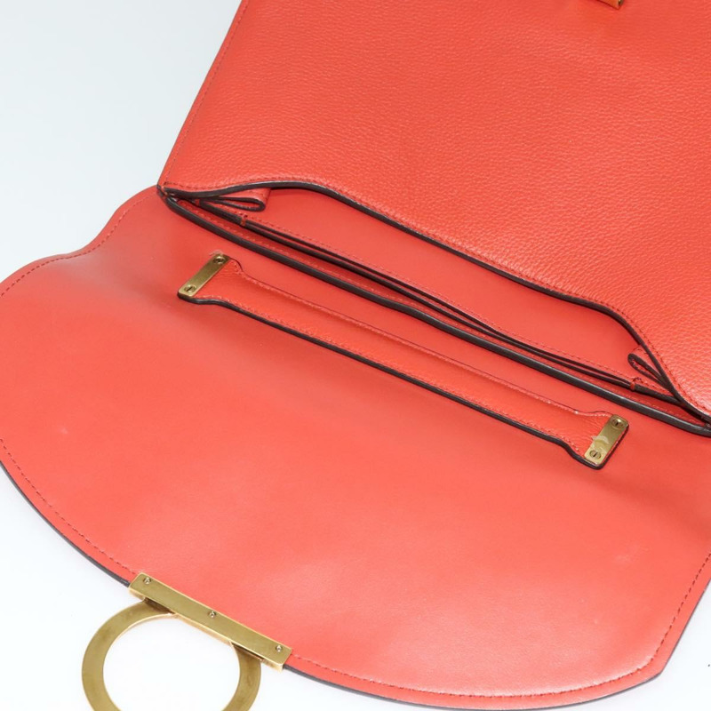 【日本直送】Salvatore Ferragamo Gancini magotto 包皮革 2way 紅金正品 140847-9