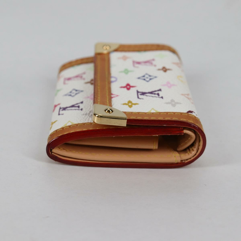 【日本直送】路易威登 多色 Porte Monnaie Pla 零錢包白色 M92657 正品 140850V-3