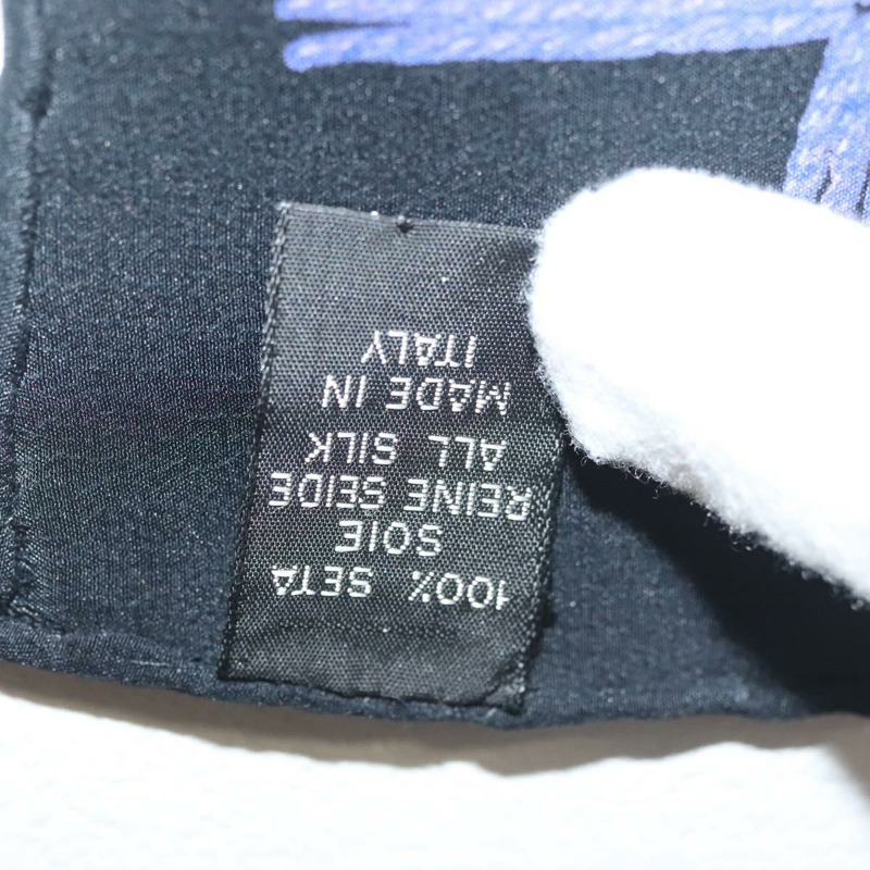 【日本直送】香奈兒紫色真絲絲巾,CC標誌,正品編號BA5570-12