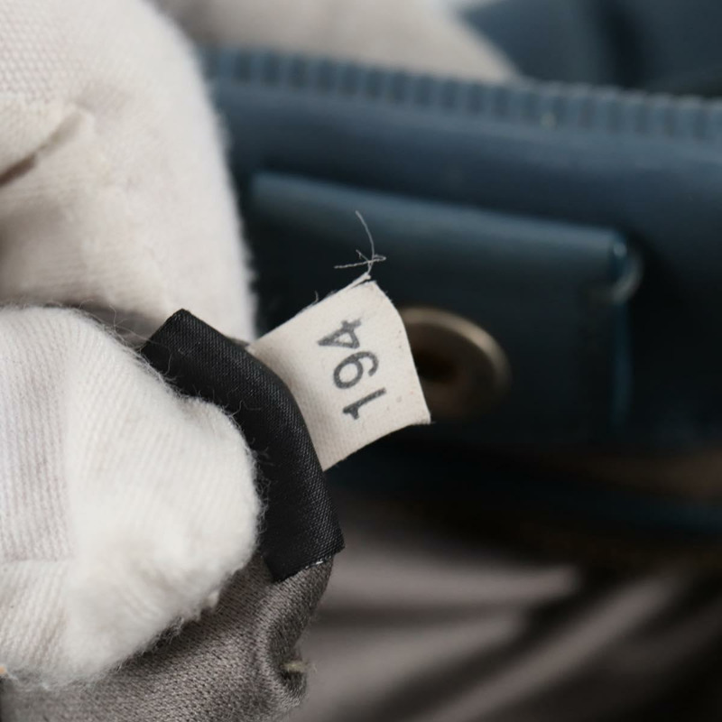 【日本直送】Miu Miu 手提包 皮革 兩用 藍色 金色 正品 SW1457V-11