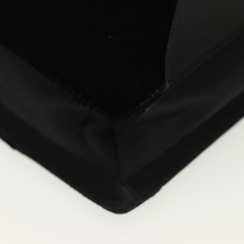 【日本直送】BOTTEGA VENETA 手提包 絲絨 黑色 銀色 正品 SW1491-14