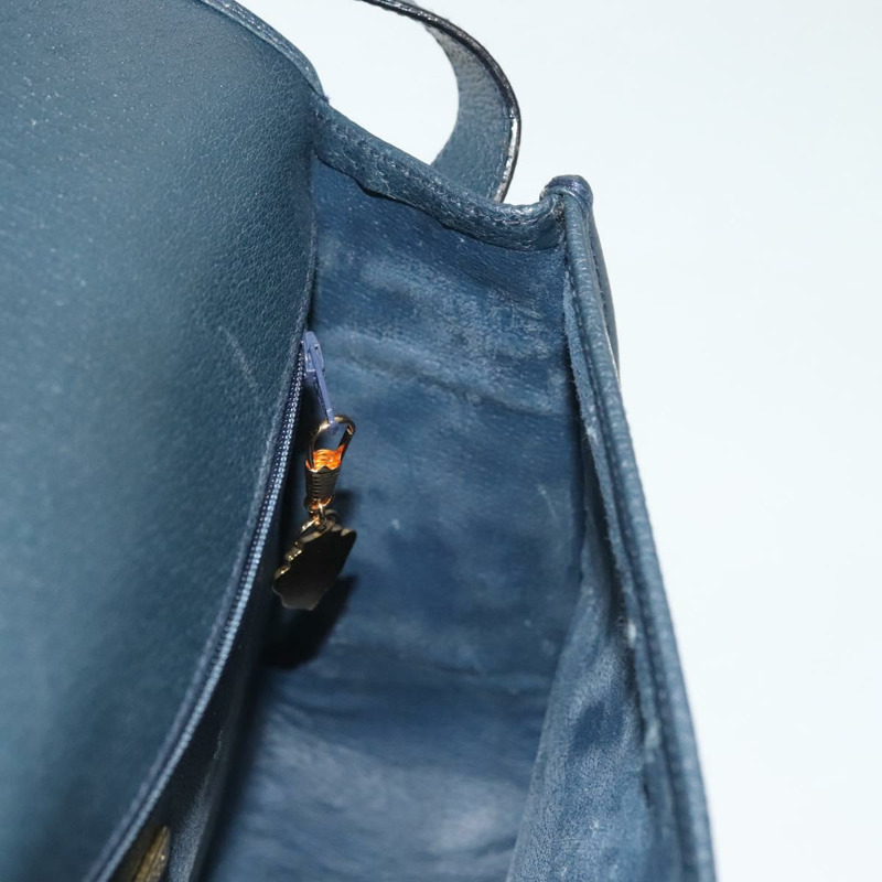 【日本直送】GUCCI GG Supreme Sherry Line 單肩包 PVC 海軍藍/金色 001 113 0551 正品 SW1462-20