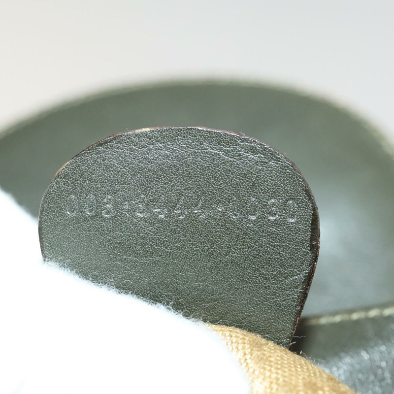 【日本直送】GUCCI 竹節雙肩包 皮革 暢貨卡其色 金色 003 3444 0030 正品 BA5469-11