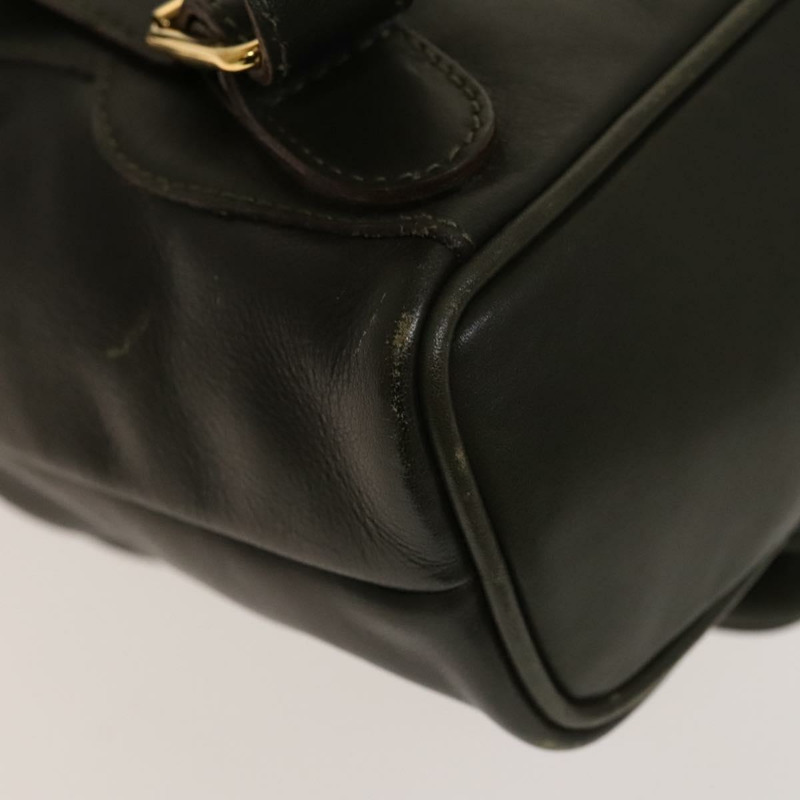 【日本直送】GUCCI 竹節雙肩包 皮革 暢貨卡其色 金色 003 3444 0030 正品 BA5469-17