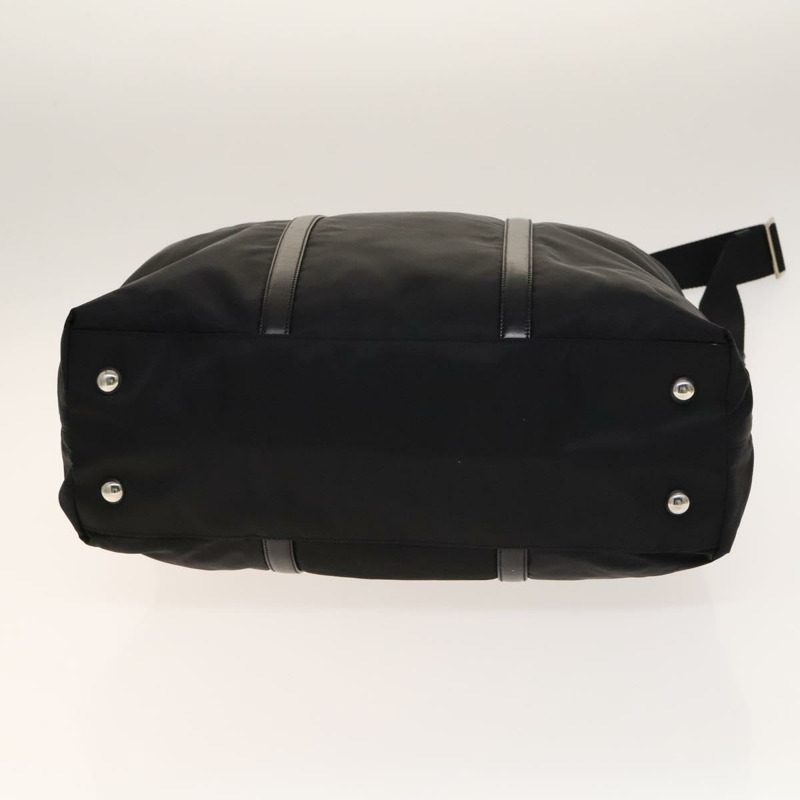 【日本直送】PRADA 尼龍手提包 黑色 銀色 正品 SW1455-4