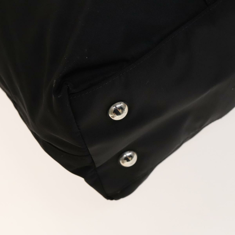 【日本直送】PRADA 尼龍手提包 黑色 銀色 正品 SW1455-18