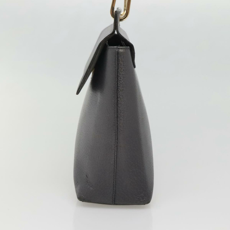 【日本直送】GUCCI 竹節手提包 皮革 金色 炭灰色 001 3444 1887 正品 138139-3