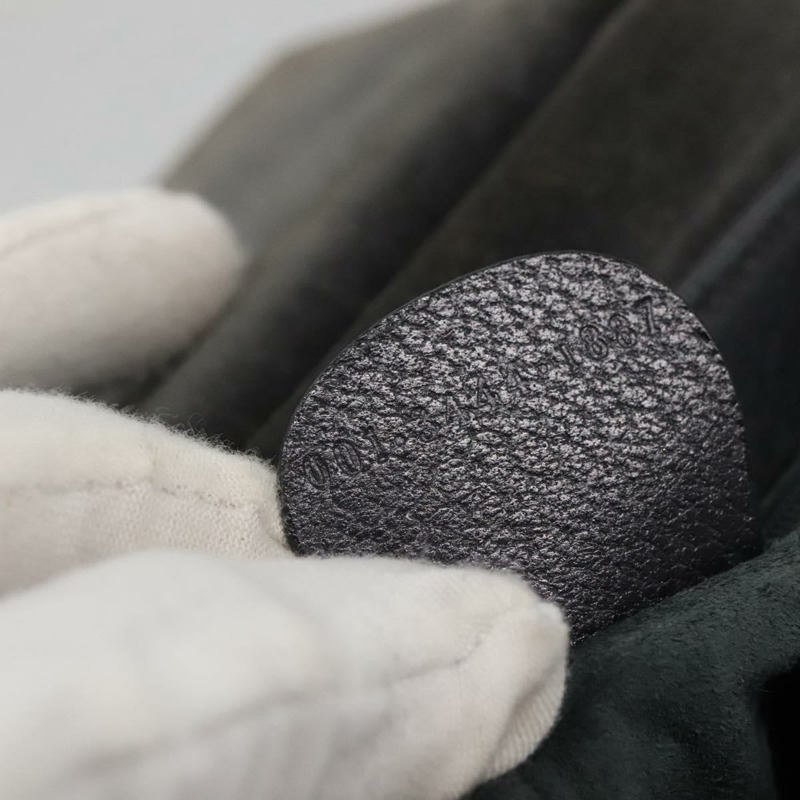 【日本直送】GUCCI 竹節手提包 皮革 金色 炭灰色 001 3444 1887 正品 138139-11