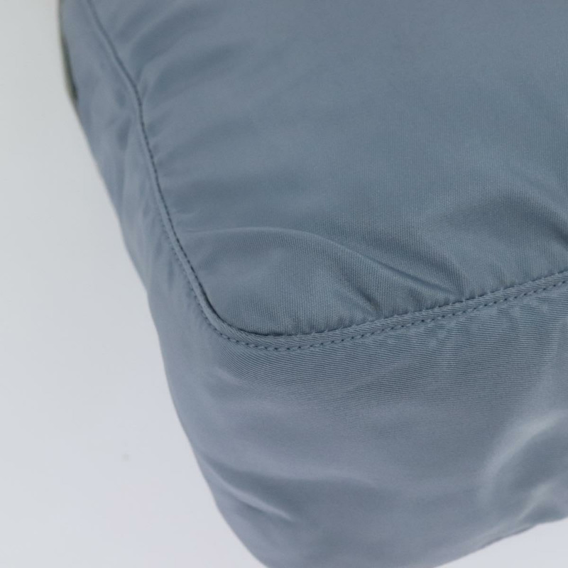 【日本直送】PRADA 尼龍肩包 淺藍色 銀色 正品 BA5343-14