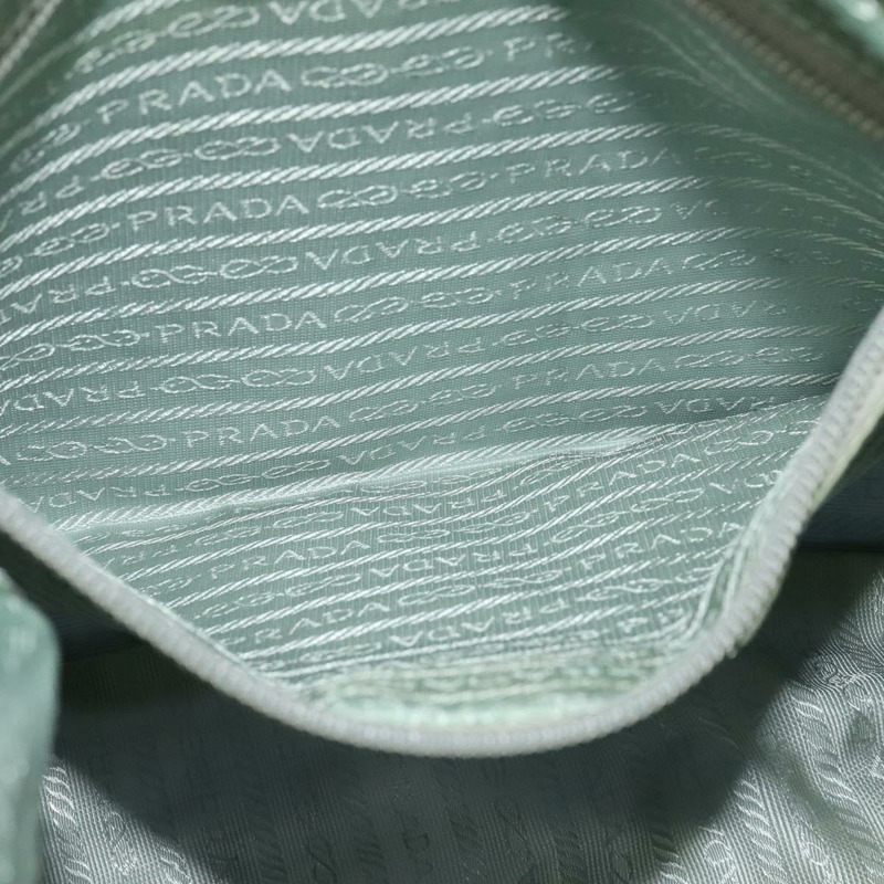 【日本直送】PRADA 尼龍肩包 淺藍色 銀色 正品 BA5343-20